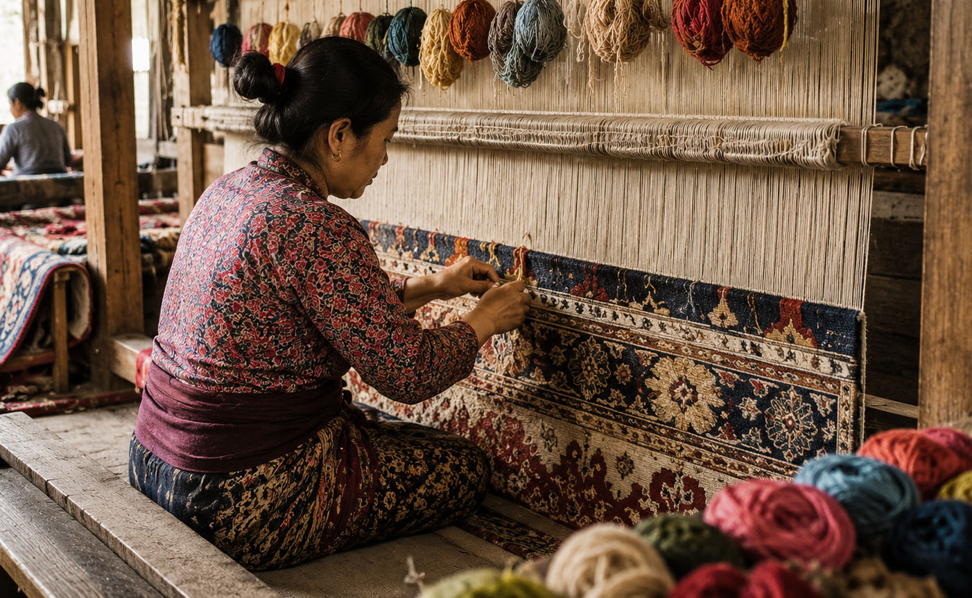 weaving-carpets